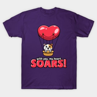 With You, My Heart Soars! T-Shirt